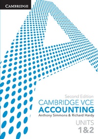 Abbildung von: Cambridge VCE Accounting Units 1&2 - Cambridge University Press