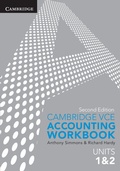 Cover: Cambridge VCE Accounting Units 1&2 Workbook - Cambridge University Press