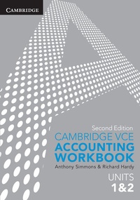 Abbildung von: Cambridge VCE Accounting Units 1&2 Workbook - Cambridge University Press