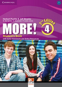 Enlarge image Cover: More! Level 4 Student's Book with Cyber Homework and Online Resources - Cambridge University Press