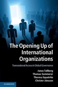 Cover: The Opening Up of International Organizations - Cambridge University Press