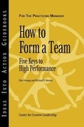 Cover: How to Form a Team - Pfeiffer