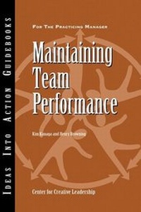 Enlarge image Cover: Maintaining Team Performance - Pfeiffer