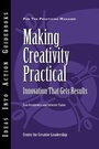 Cover: Making Creativity Practical - Pfeiffer