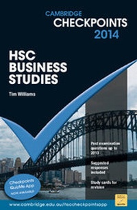 Abbildung von: Cambridge Checkpoints HSC Business Studies 2014 - Cambridge University Press