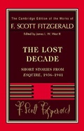 Cover: Fitzgerald: The Lost Decade - Cambridge University Press