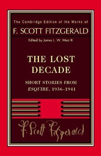 Enlarge image Cover: Fitzgerald: The Lost Decade - Cambridge University Press