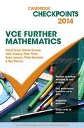 Cover: Cambridge Checkpoints VCE Further Mathematics 2014 - Cambridge University Press