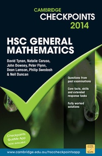 Enlarge image Cover: Cambridge Checkpoints HSC General Mathematics - Cambridge University Press