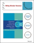 Cover: Elementary Differential Equations and Boundary Value Problems, Binder Ready Version - Wiley