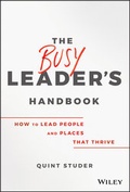 Cover: The Busy Leader's Handbook - Wiley-Scrivener