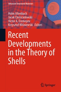 Enlarge image Cover: Recent Developments in the Theory of Shells - Springer