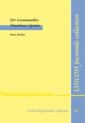 Cover: Der Grammatiker Timotheus Cipariu - LINCOM GmbH