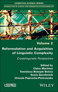 Abbildung von: Reformulation and Acquisition of Linguistic Complexity - Wiley