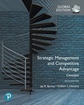Cover: Strategic Management and Competitive Advantage: Concepts, Global Edition - Pearson Education Limited