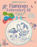 Cover: Embroidery Kit: Flamingo - Usborne Publishing Ltd