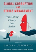Cover: Global Corruption and Ethics Management - Rowman & Littlefield Publishers