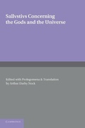 Cover: Sallustius - Cambridge University Press