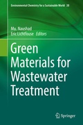 Cover: Green Materials for Wastewater Treatment - Springer