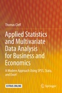 Cover: Applied Statistics and Multivariate Data Analysis for Business and Economics - Springer