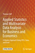 Cover: Applied Statistics and Multivariate Data Analysis for Business and Economics - Springer