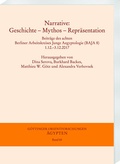 Cover: Narrative. Geschichte - Mythos - Repr&auml;sentation - Harrassowitz Verlag