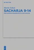 Cover: Sacharja 9-14 - De Gruyter