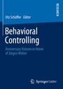 Cover: Behavioral Controlling - Springer Gabler