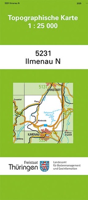 Abbildung von: Ilmenau Nord - Thüringer Landesamt für Bodenmanagement und Geoinformation