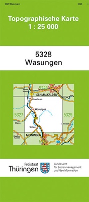 Abbildung von: Wasungen - Thüringer Landesamt für Bodenmanagement und Geoinformation