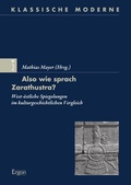 Cover: Also wie sprach Zarathustra? - Ergon
