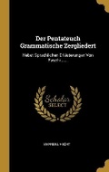 Cover: Der Pentateuch Grammatische Zergliedert - Wentworth Press