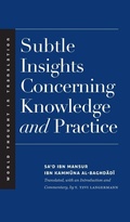 Cover: Subtle Insights Concerning Knowledge and Practice - Yale University Press