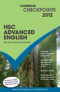 Enlarge image Cover: Cambridge Checkpoints HSC Advanced English 2012 - Cambridge University Press