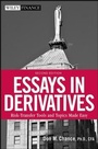 Cover: Essays in Derivatives - Wiley