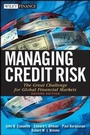 Cover: Managing Credit Risk - Wiley