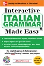 Cover: Interactive Italian Grammar Made Easy (Book + 1CD-ROM) - McGraw-Hill Professional