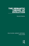 Cover: The Semantic Theory of Evolution - Routledge