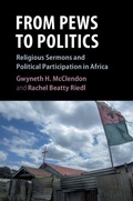Cover: From Pews to Politics - Cambridge University Press