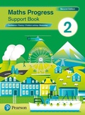 Cover: Maths Progress Second Edition Support Book 2 - Pearson Education Limited