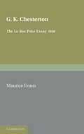 Cover: G. K. Chesterton - Cambridge University Press