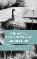 Cover: The Moral Psychology of Admiration - Rowman & Littlefield Publishers