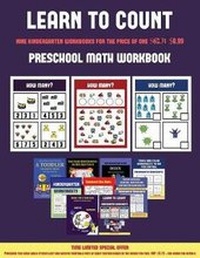 Enlarge image Cover: Preschool Math Workbook (Learn to count for preschoolers) - Kindergarten Worksheets