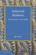 Cover: Industrial Relations - Cambridge University Press