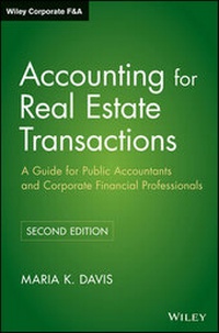Abbildung von: Accounting for Real Estate Transactions - Wiley