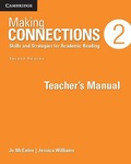 Cover: Making Connections Level 2 Teacher's Manual - Cambridge University Press