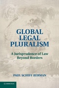 Cover: Global Legal Pluralism - Cambridge University Press