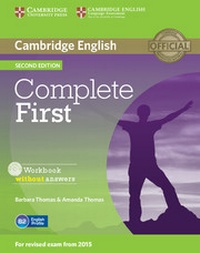 Enlarge image Cover: Complete First Workbook without Answers with Audio CD - Cambridge University Press