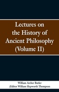 Cover: Lectures on the History of Ancient Philosophy (Volume II) - ALPHA EDITION