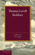 Cover: Thomas Lovell Beddoes - Cambridge University Press